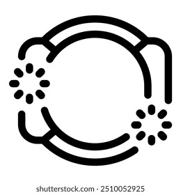 Este icono representa el concepto de economía circular, haciendo hincapié en la conservación de los recursos