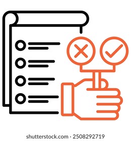 Este icono representa un registro utilizado para registrar las consultas y el asesoramiento proporcionado.