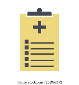 This icon represents medical chart. It is recommended for use on websites, web applications and mobile applications.