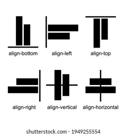 This icon serves to straighten objects, especially someone, especially graphic designers.