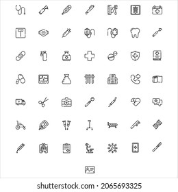 This Icon Set Can Be Used For You Who Want To Make Any Graphic Design Or An Application Related To Medical Life. Comprehensive, Easy To Use, And Easy To Modify. Please Take A Look.