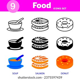 This icon set can be resized as per your wish. This is a perfect icon set. Here are 9 icons.
Which you need very much.