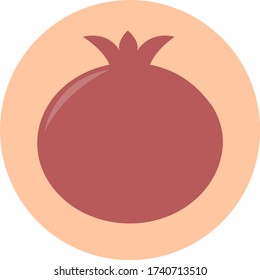 This icon set contains fruit vectors