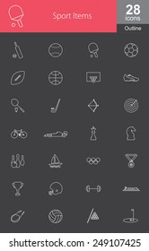 This icon set contains items related to sports and games. This can be used for websites, web applications, and mobile applications.