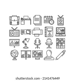 this is the icon set of office that uses outline style