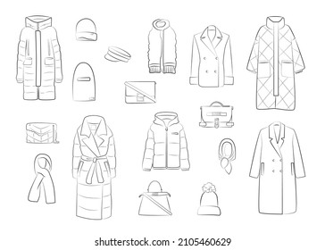 45,620 Coat outline Stock Illustrations, Images & Vectors | Shutterstock