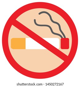 This icon show about No Smoking notification