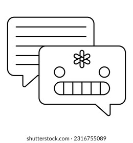 This icon is suitable for AI (Artificial Intelligence)