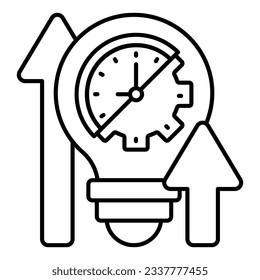 Este icono es adecuado para el crecimiento económico y empresarial, corporativo, financiero, etc.