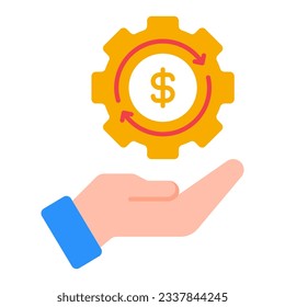 This icon is suitable for economic and business, corporate, financial growth, etc.
