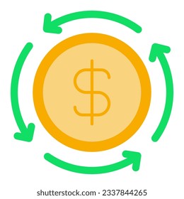 Este icono es adecuado para el crecimiento económico y empresarial, corporativo, financiero, etc.
