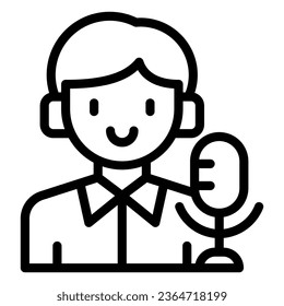 This icon is suitable for podcast, multimedia and etc.
