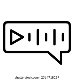 This icon is suitable for podcast, multimedia and etc.

