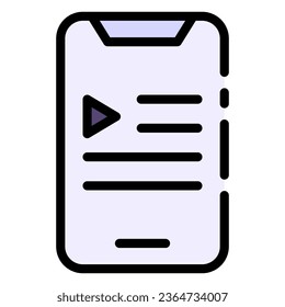 Dieses Icon eignet sich für Podcast, Multimedia etc.