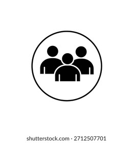 Este ícone simboliza universalmente um grupo, equipe, comunidade, público ou vários usuários. Em interfaces digitais, ele é frequentemente usado para funções como gerenciamento de grupos, listas de membros ou privacidade 