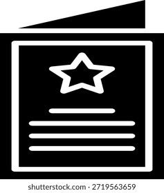 Este icono se utiliza en invitaciones o tarjetas de felicitación para ocasiones especiales como cumpleaños, graduaciones o días festivos.