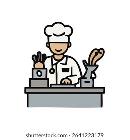 This icon is very commonly used in recipe apps, food websites, restaurant menus, food delivery platforms, or marketing materials for culinary schools and food-themed events. In essence, this icon effe