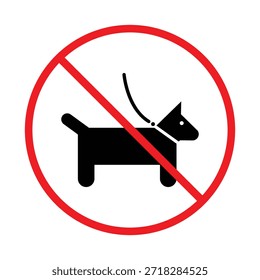 Este ícono es una señal de advertencia visual que se usa para comunicar que no se permiten mascotas en ciertas áreas por razones de limpieza, seguridad o comodidad de otros visitantes.