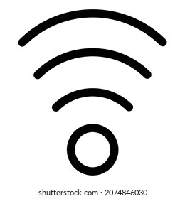 Das ist ein Symbol für WiFi