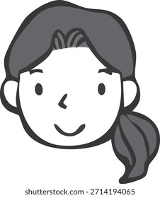 This is an icon of women's faces of various races.