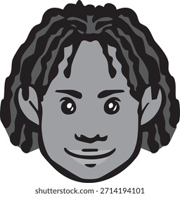 This is an icon of women's faces of various races.