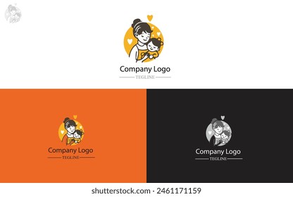 This is an iconic logo for children care company, Mothers love