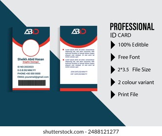 This is a Id Card Design  . I can do amazing T-Shirt Design according to customers demand. Customer satisfaction is my goal.
So Be confident  Place your order here now. thanks you