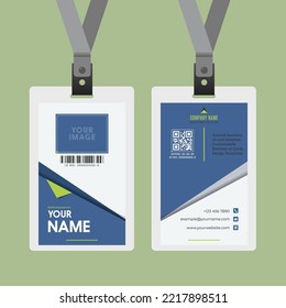 esto es 
Tarjeta de identificación Lanyard. Plantilla 