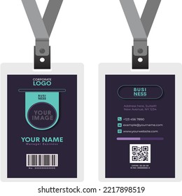 esto es 
Tarjeta de identificación Lanyard. Plantilla 
