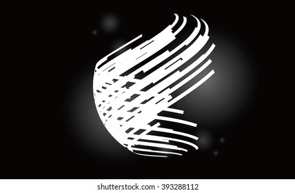 This is an illustration of abstract technology.