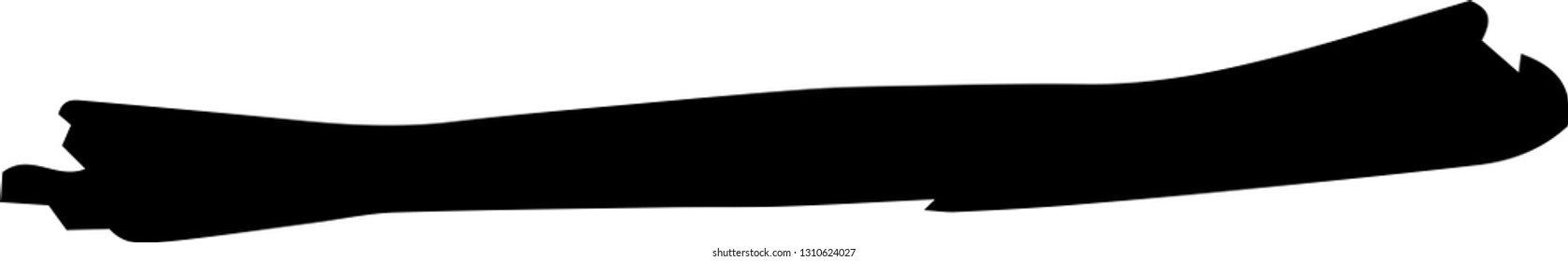 This is an illustration of analog lines drawn with a brush.