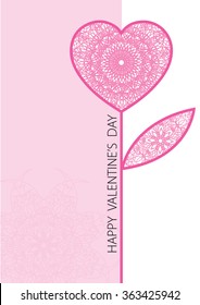 This illustration is a background of Heart Shape This is a background of the text for Valentine's Day