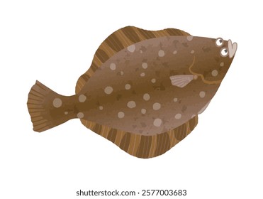 This is an illustration of Barfin flounder.