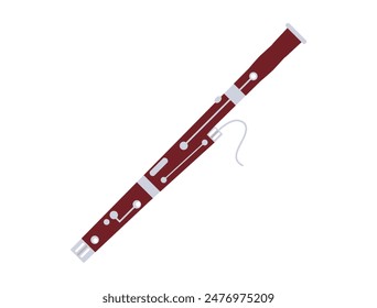 This is an illustration of a bassoon.