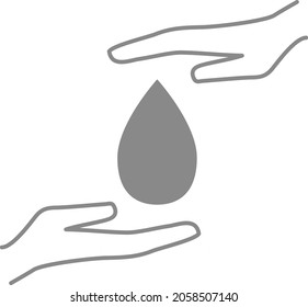 This is an illustration of a beautiful water scene.