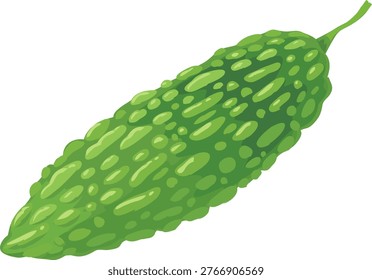 This is an illustration of bitter melon.