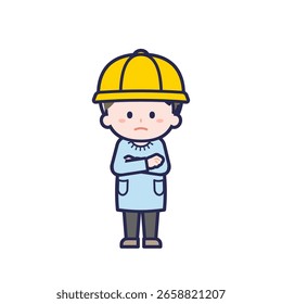 Esta é uma ilustração de um menino.