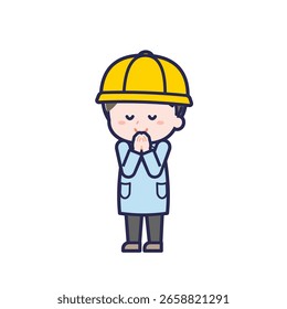 Esta é uma ilustração de um menino.