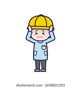 Esta é uma ilustração de um menino.
