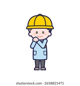 Esta é uma ilustração de um menino.