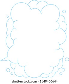 This is an illustration of Bubble comic Callout.