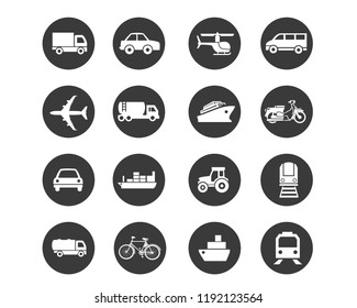 This illustration can be used in any kind of transportation industry. Simple and easily editable icons can be modified according to anyone's demand. 