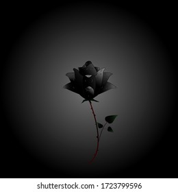 Esta ilustración puede servir como: crear una imagen de los productos de perfume; una imagen de una tienda de ropa de diseño; como imagen en una almohadilla de ratón; como una foto en un anuncio para una floristería.