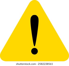 This is an illustration of a caution mark icon.