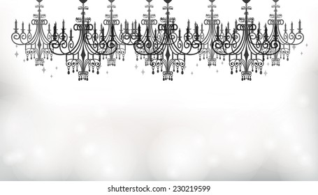 This is an illustration of the chandelier.