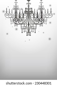 This is an illustration of the chandelier.