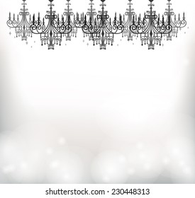 This is an illustration of the chandelier.