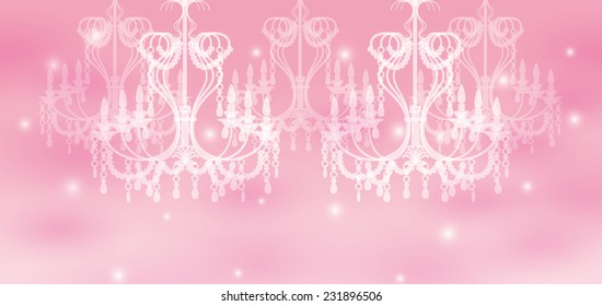 This is an illustration of the chandelier.