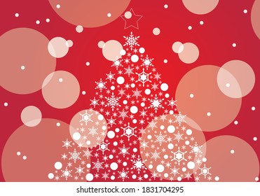This is an illustration of a Christmas scene.