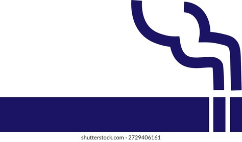 Esta é uma ilustração de uma marca de cigarro (ícone do cigarro).